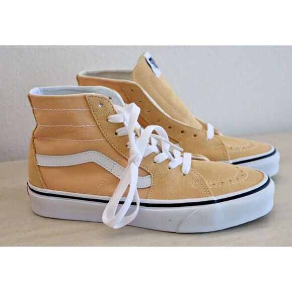 VANS VN0A5KRUBLP Men's 5.5 Women's 7 Honey Peach Sk8-Hi Tapered Sneakers SIB - Picture 3 of 7